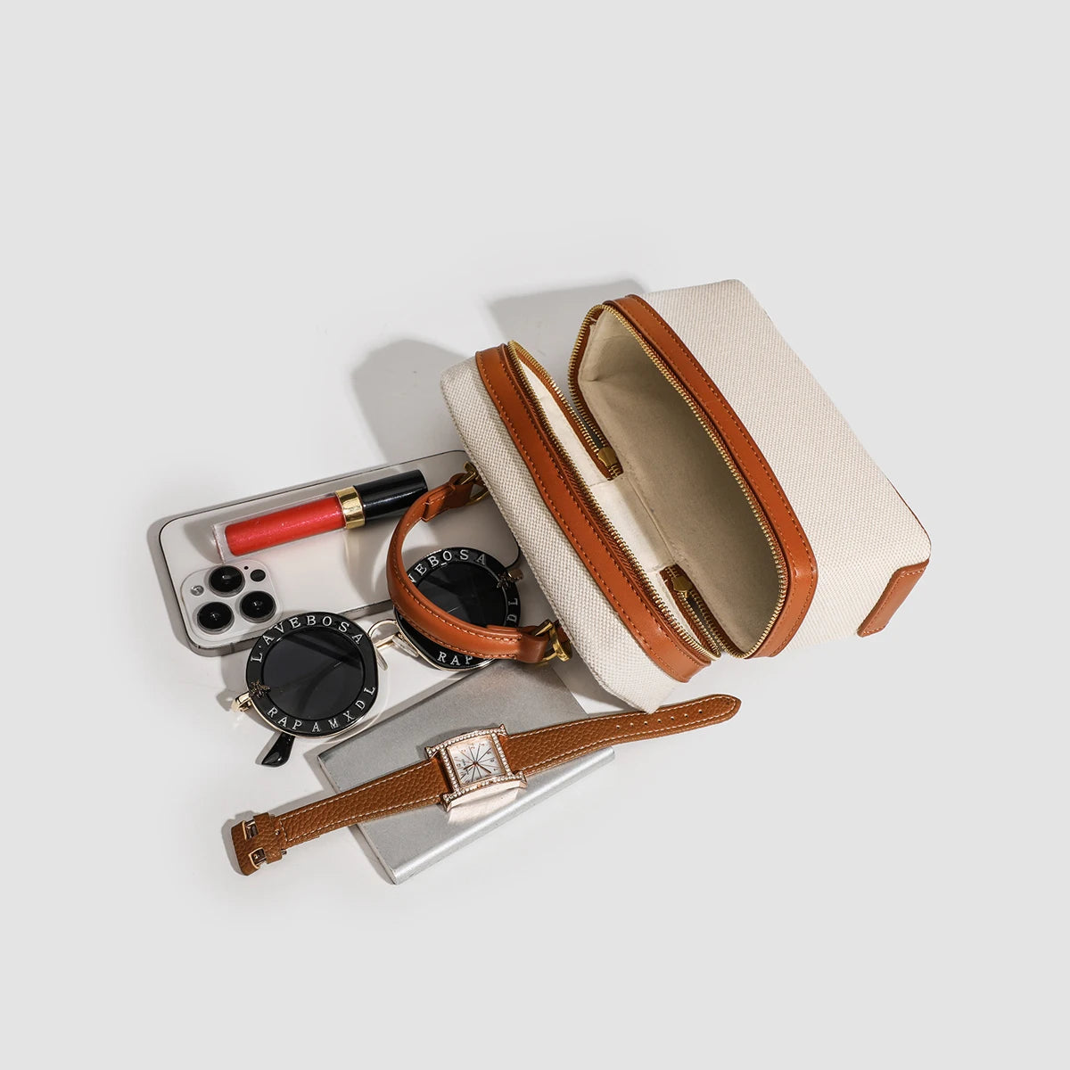 Sac à lunch rétro en toile épissée pour femme, sacoche portable à bandoulière pour le travail, petit sac carré, bandoulière réglable