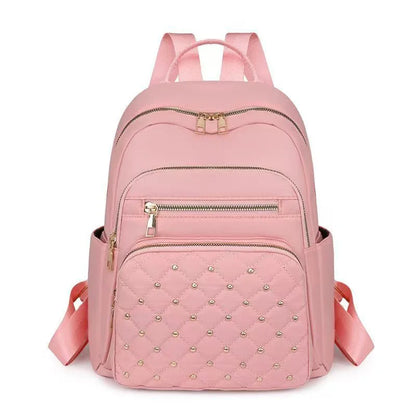 Travel backpack, double-shoulder bag, fashionable travel schoolbag, women's large-capacity multi-purpose bag